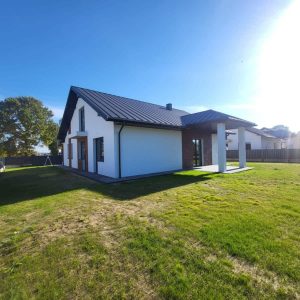 Dom z stanie deweloperskim podwójny garaż + poddasze około 130mkw